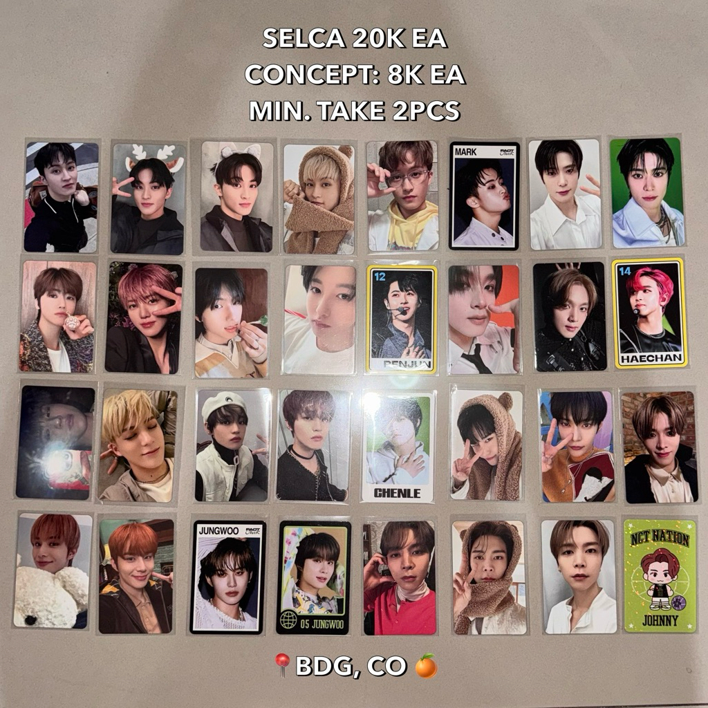 ‼️BACA NOTES‼️ NCT 127 DREAM PHOTOCARD TRADING CARD JAEHYUN JAEMIN YUTA MARK JOHNNY JISUNG JUNGWOO D
