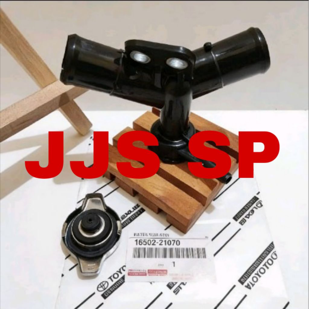 Radiator Pipa T Bypass Selang By Pass Radiator Tutup Atas YARIS New VIOS Original