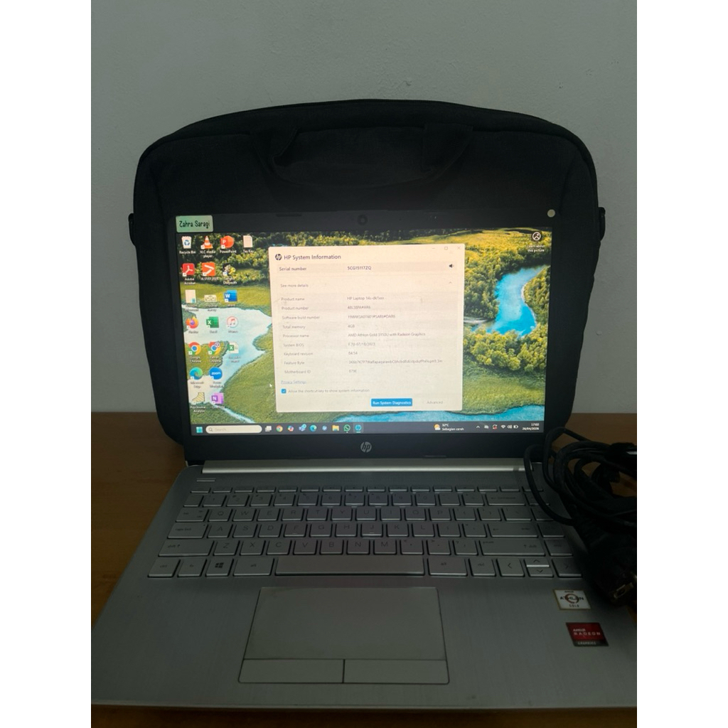 HP 14s Laptop | Athlon Gold | 14 inch