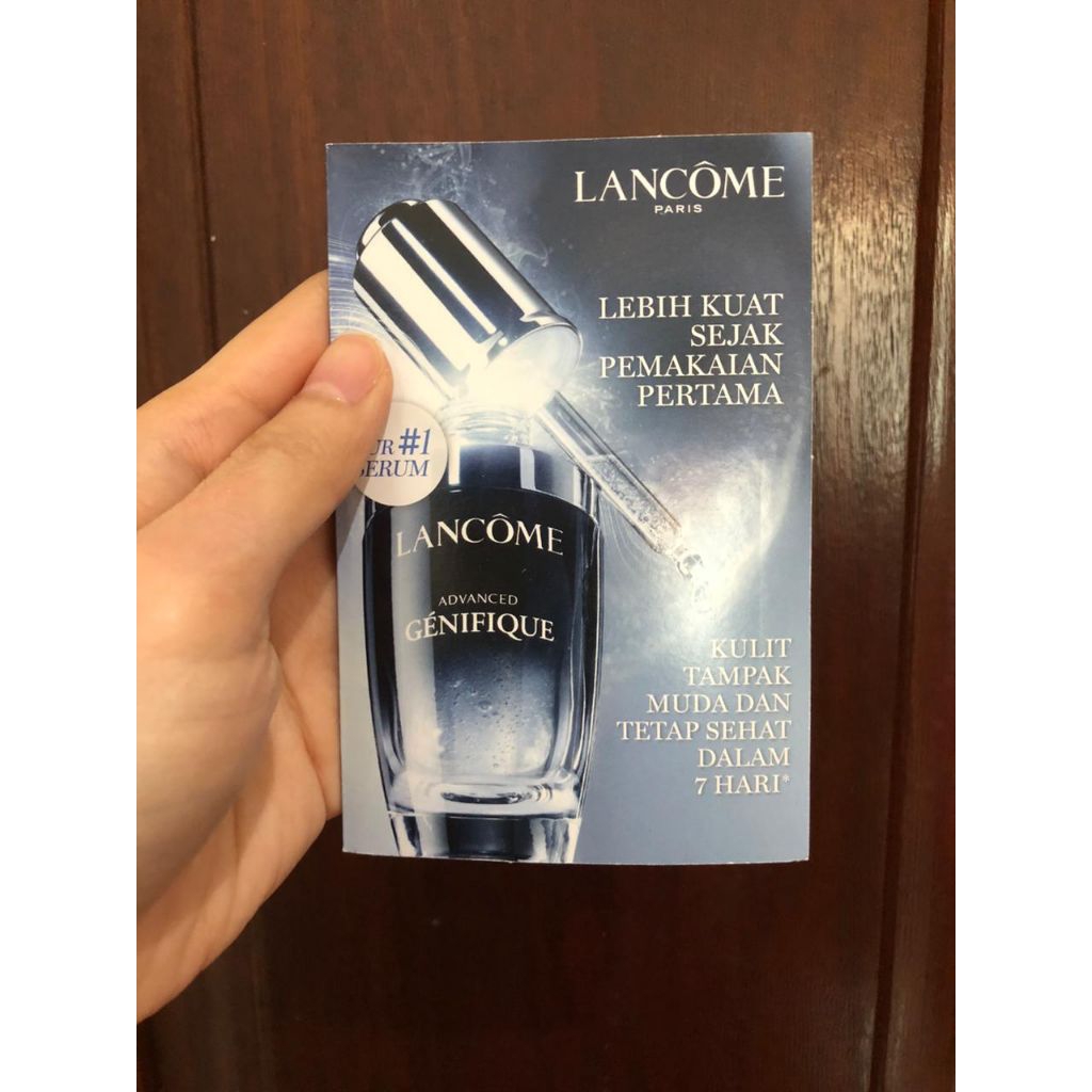 Sample lancome serum advanced
