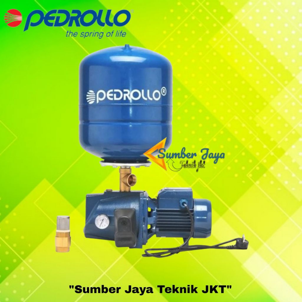 Pompa Semi Jet PEDROLLO JSWm 1BX  Complete Set