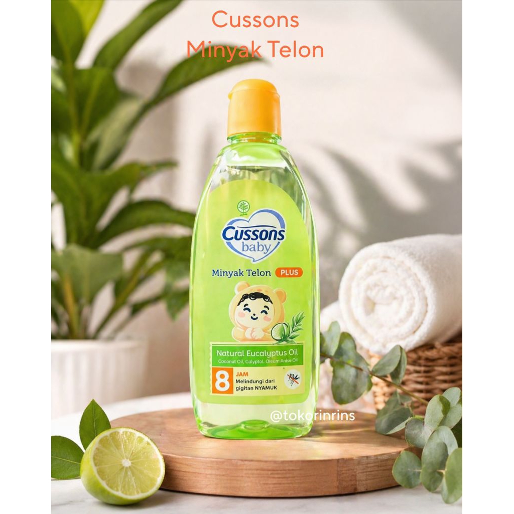 Minyak Telon Cussons Besar 150ml Kemasan Baru | Minyak Telon Cussons Besar Murah 1pcs