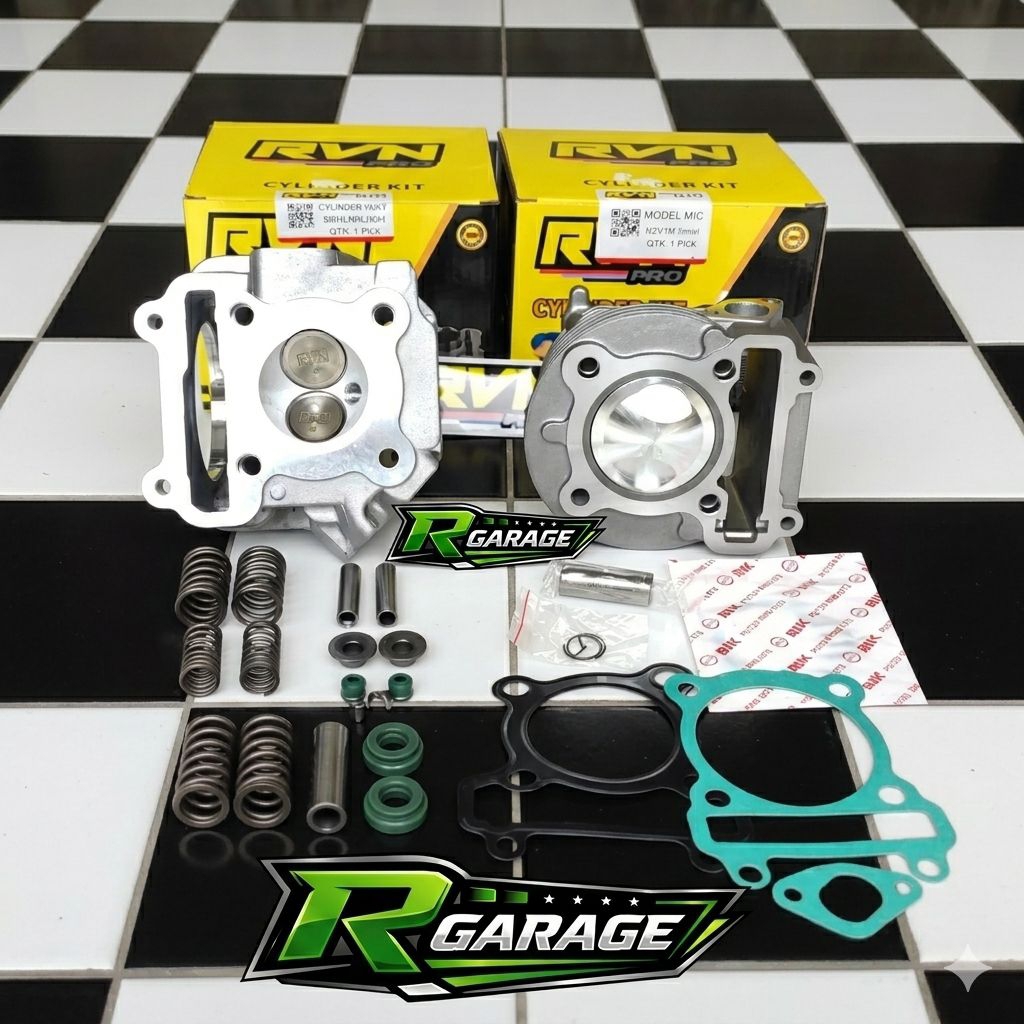 PAKET BORE UP MIO  HEAD 24/28 dan BLOK SEHER 58.5