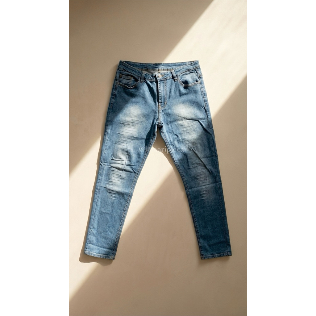 Light Blue Slim Fit Jeans