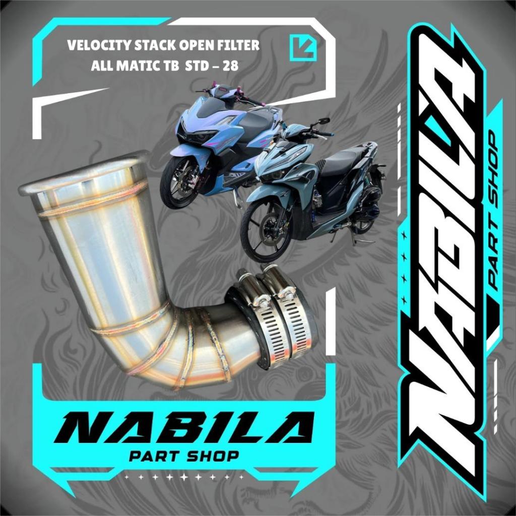 VELOCITY OPEN FILTER AEROX NMAX VARIO ALL MATIC TB STD-28