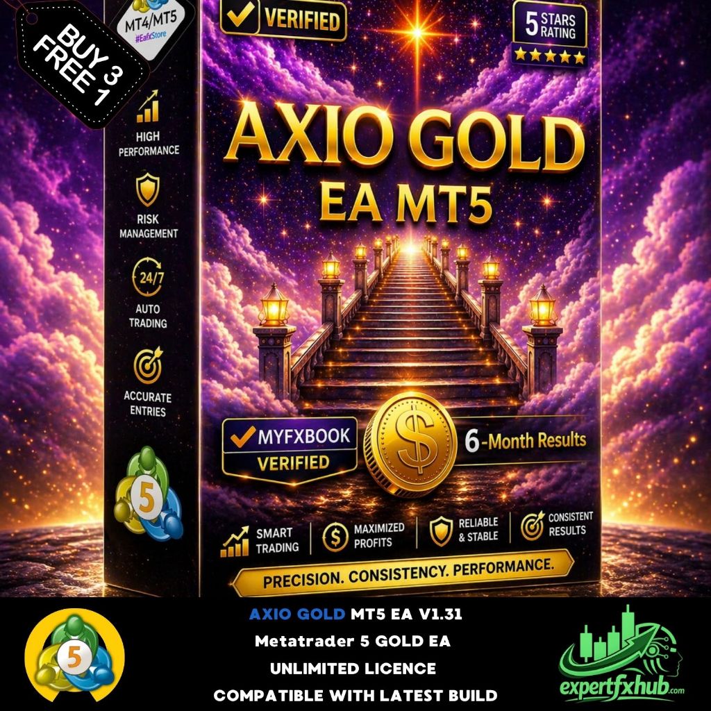 v1.31 Axio Gold EA Metatrader 5 Expert Advisor ftmo prop firm challenge scalping trading bot unlimit