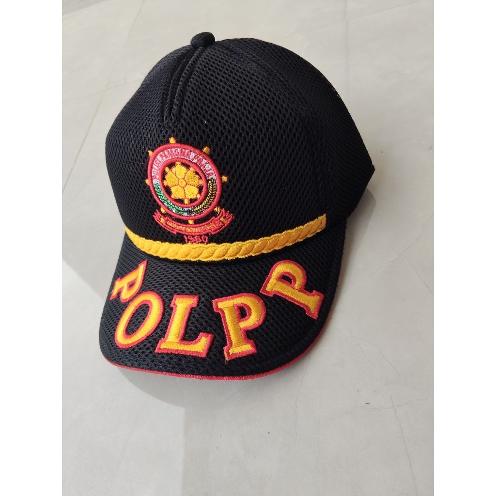 Topi polpp  Lis jaring hitam