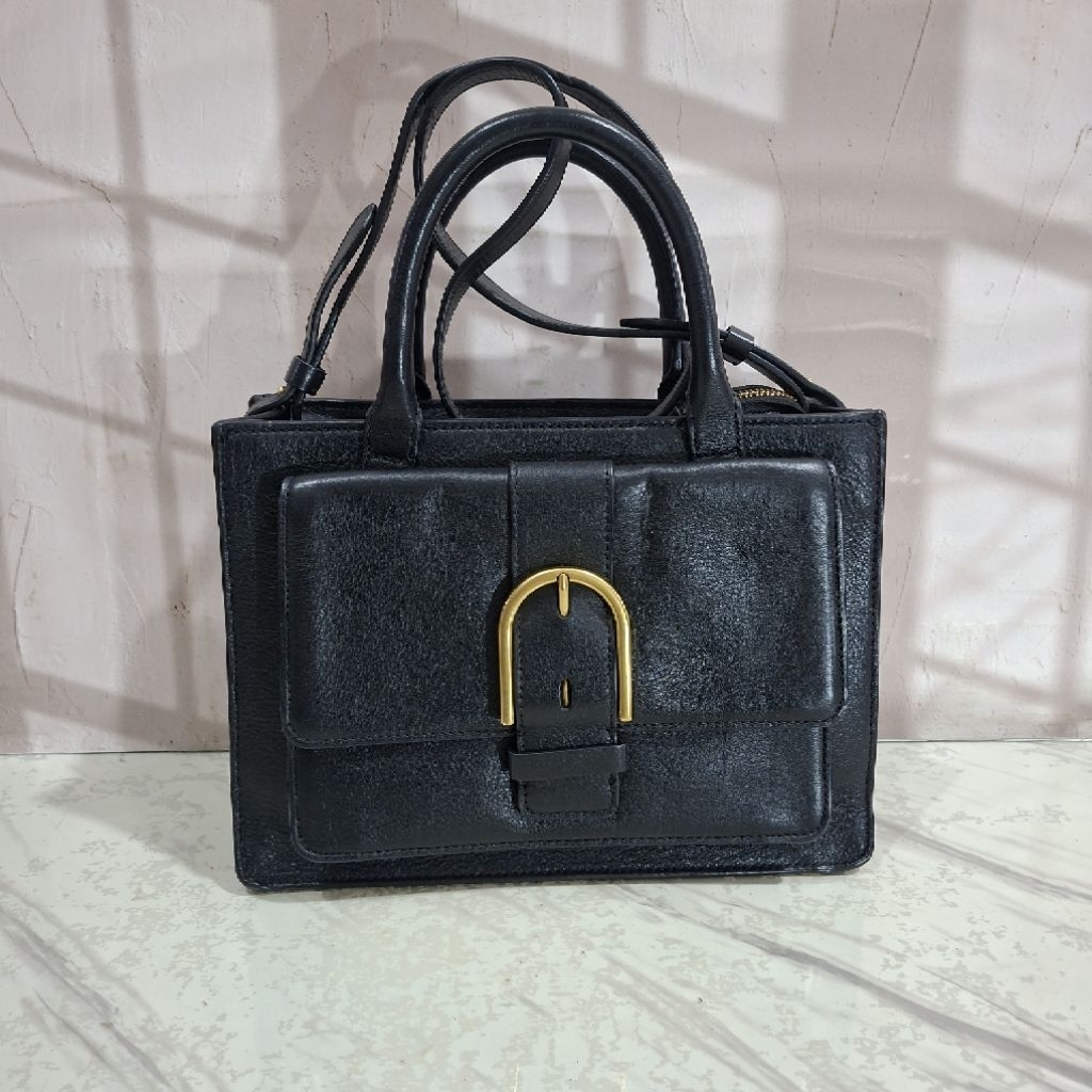 Tas Sling Satchel Ocil Wiley Black