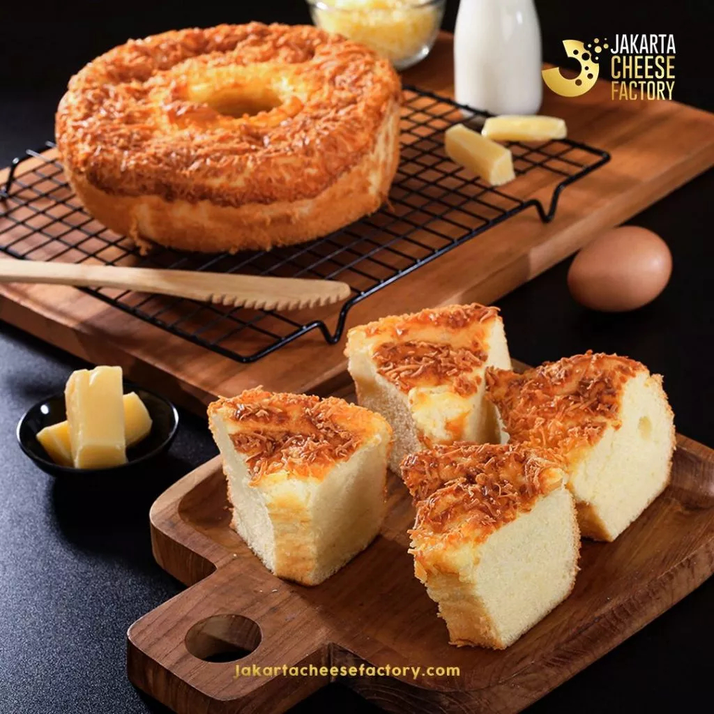 Jakarta Cheese Cake Factory Chiffon Keju Cake Bolen Brownies Oleh Oleh Viral Kekinian Jakarta