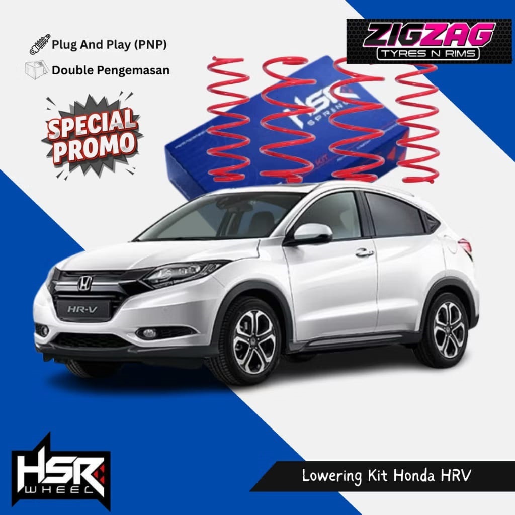 Per Ceper Mobil HRV Depan Belakang Original HSR Wheel Baru