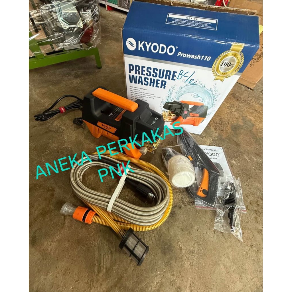 Mesin cuci motor jet cleaner listrik Kyodo
