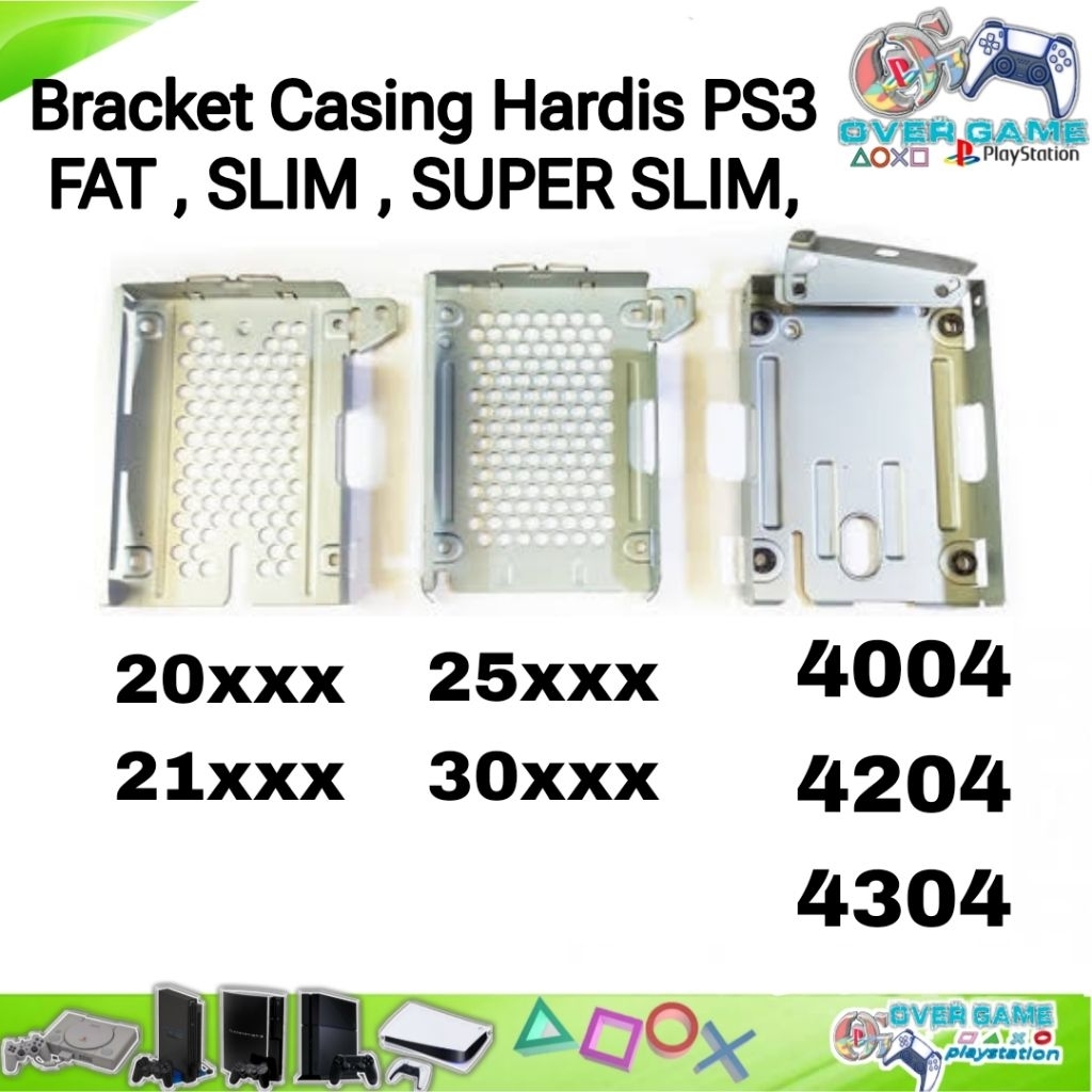Bracket Hardisk PS3 Fat, Slim , Super Slim Casing HDD Braket Seng