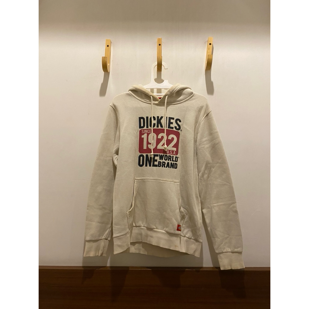 (PRELOVED) Dickies hoodie broken white small