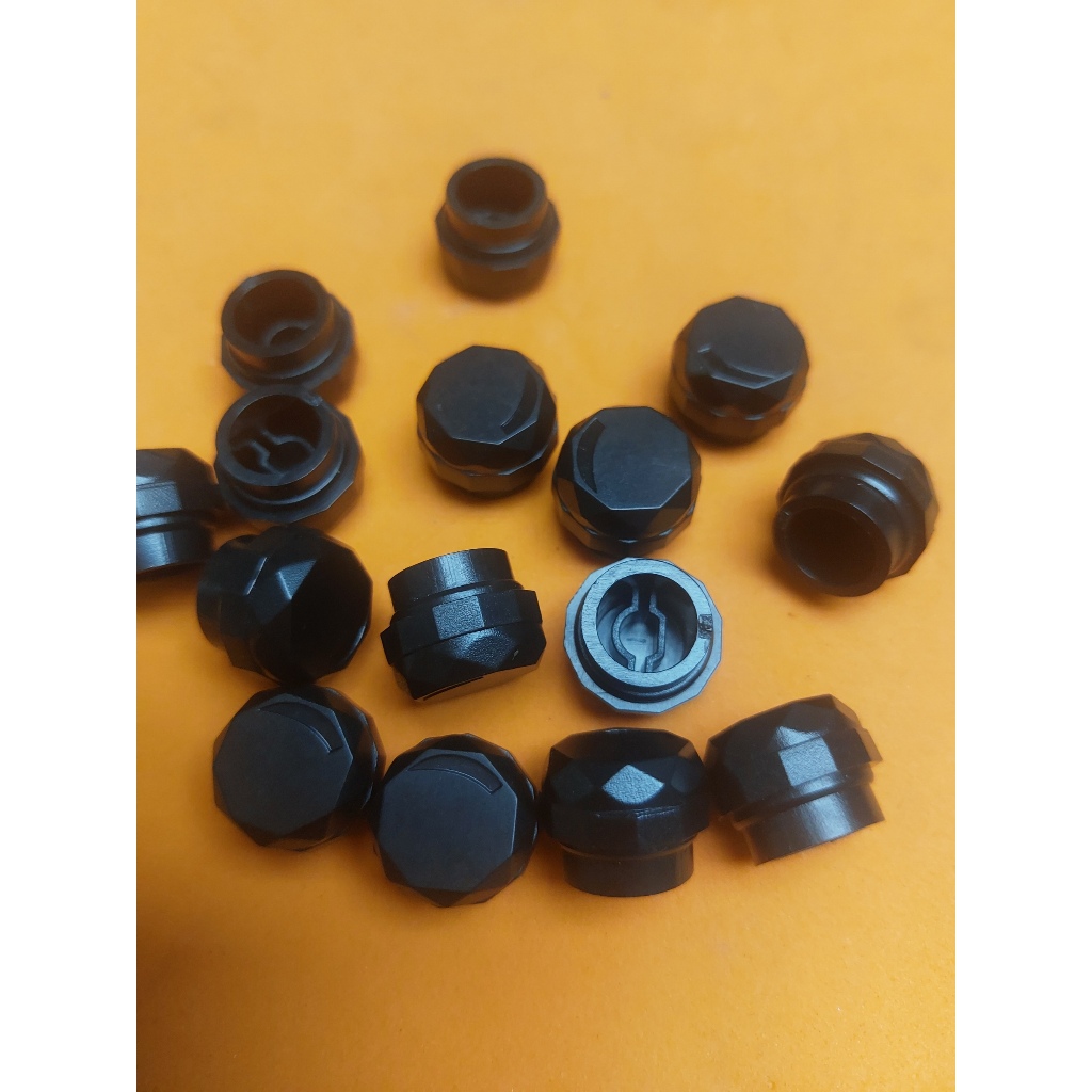 KNOP UV5R TOMBOL BAOFENG UV5R   PUTERAN VOLUME UV5R POFUNG  KNOB HT COMTECH UV5R MERODITH MD22 PLAST