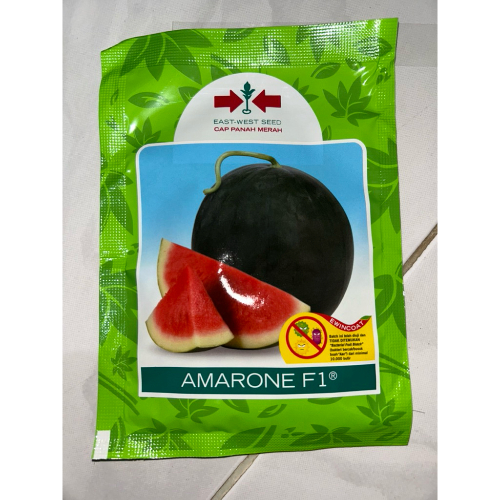 Benih Semangka AMARONE kulit gelap cap panah merah (isi 360) exp 07 27