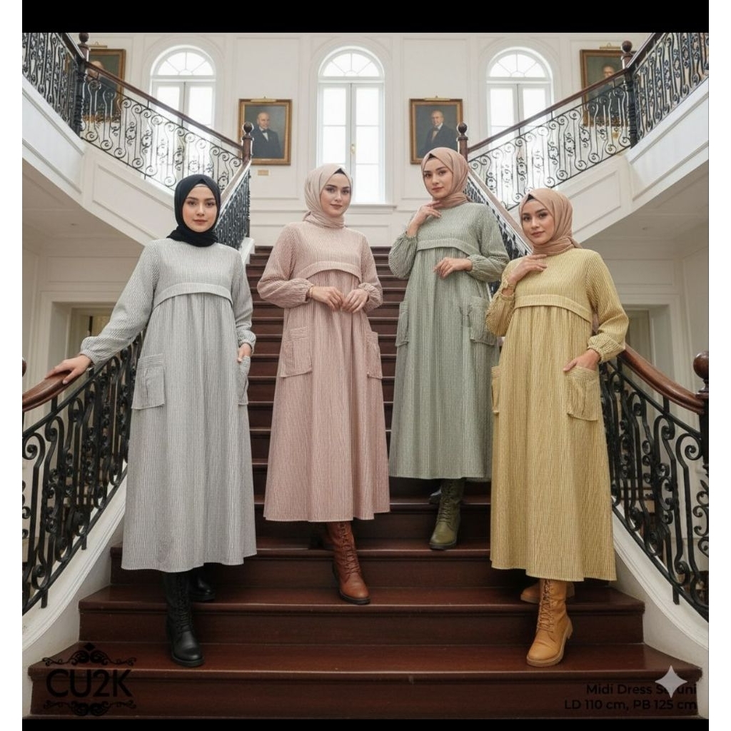 Midi Seruni Candy ori Cu2k