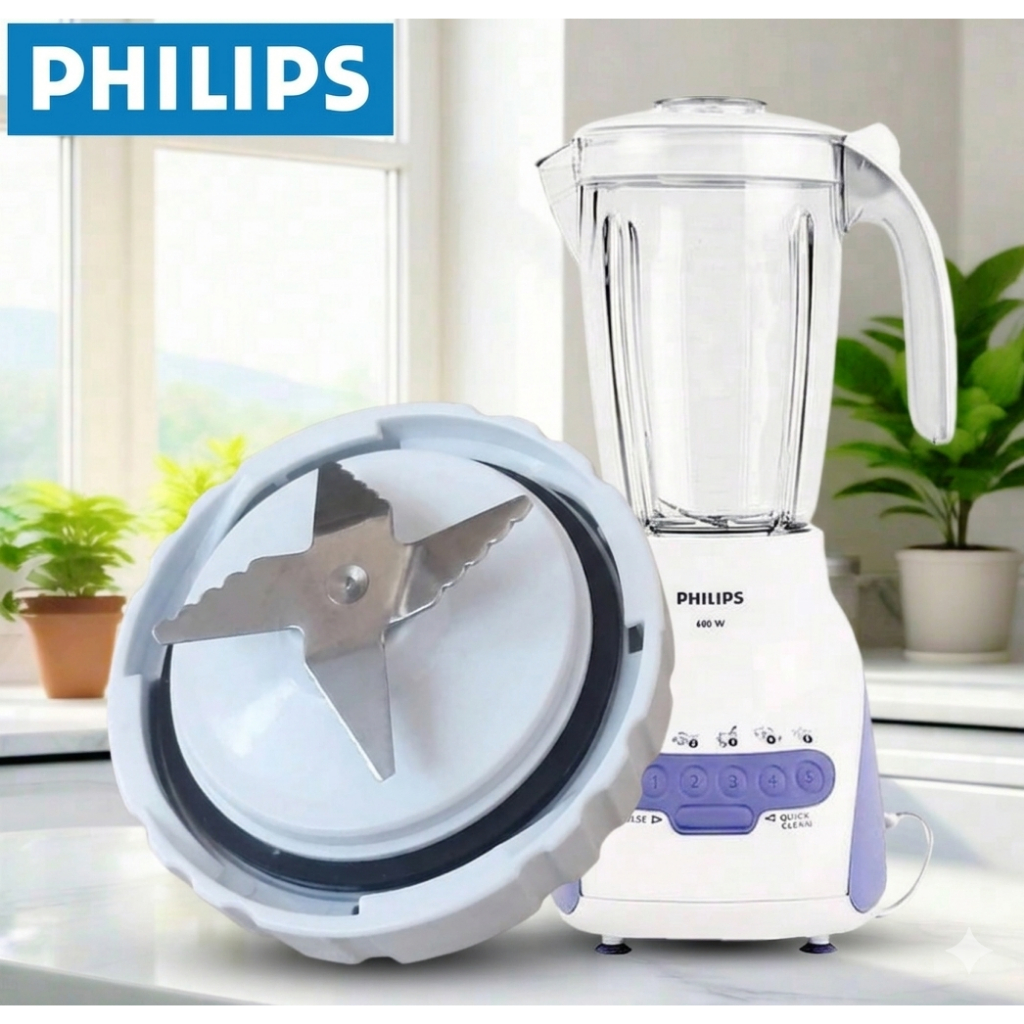 Pisau Pengganti Blender Philips HR2115/HR2116/HR 2061/HR2071 Knife HR 2115 2116 2061 2071 Karet Seal