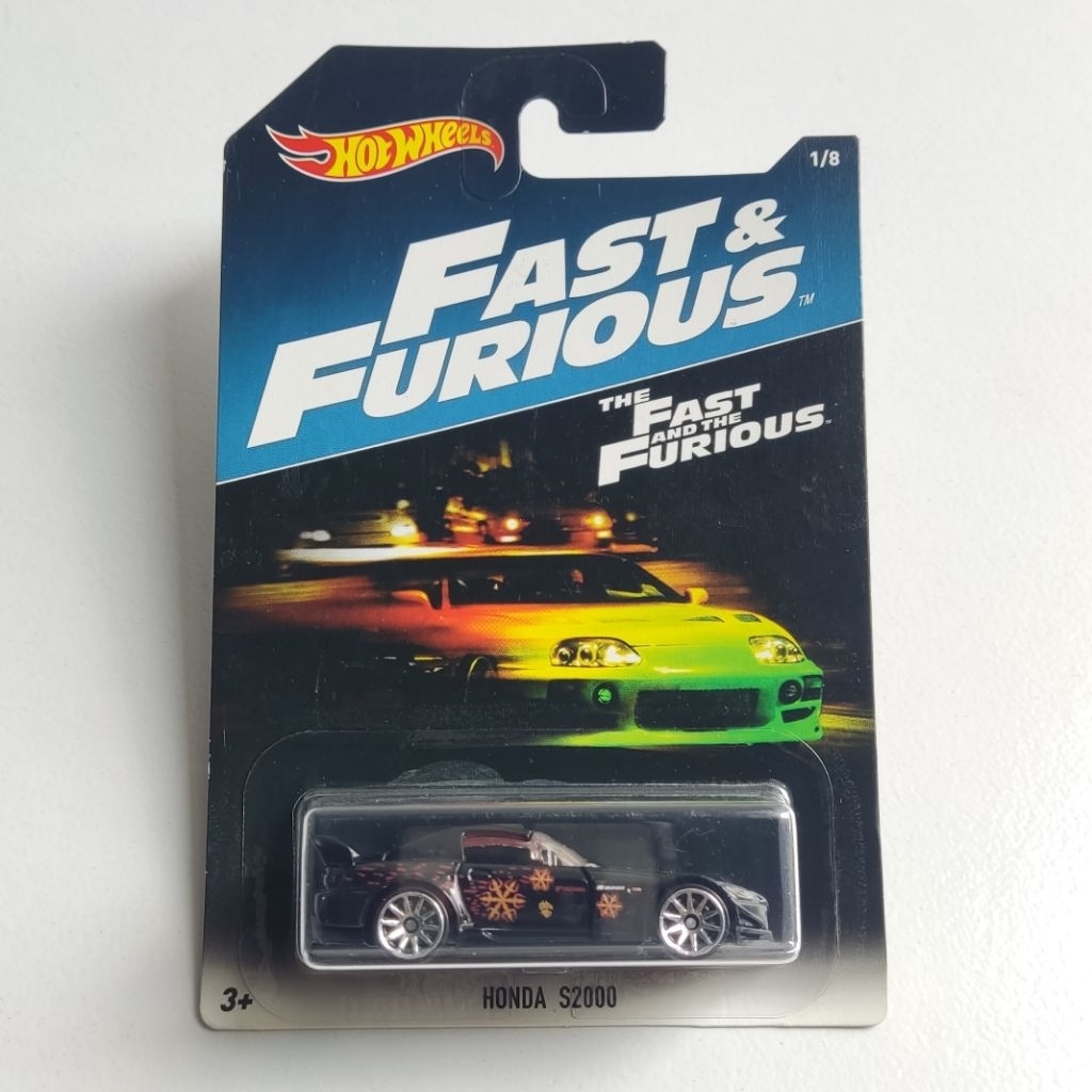 Hot Wheels Seri 2017 Fast and Furious Honda S2000 Johnny Tran First Edition Free Protektor - HW SERI