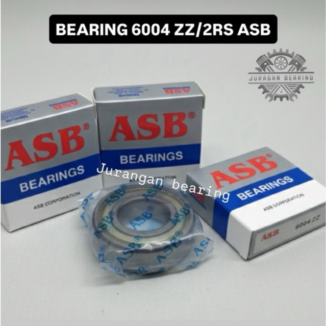 BEARING 6004 ZZ ASB 6004 2RS ASB BEARING BANTALAN ORIGINAL ASB