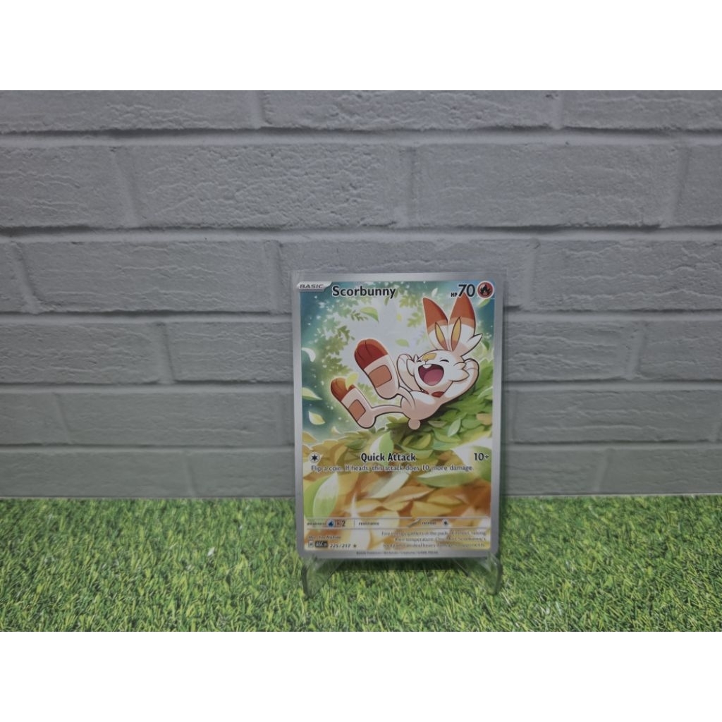 Scorbunny 225/217 Illustration Rare Ascended Heroes