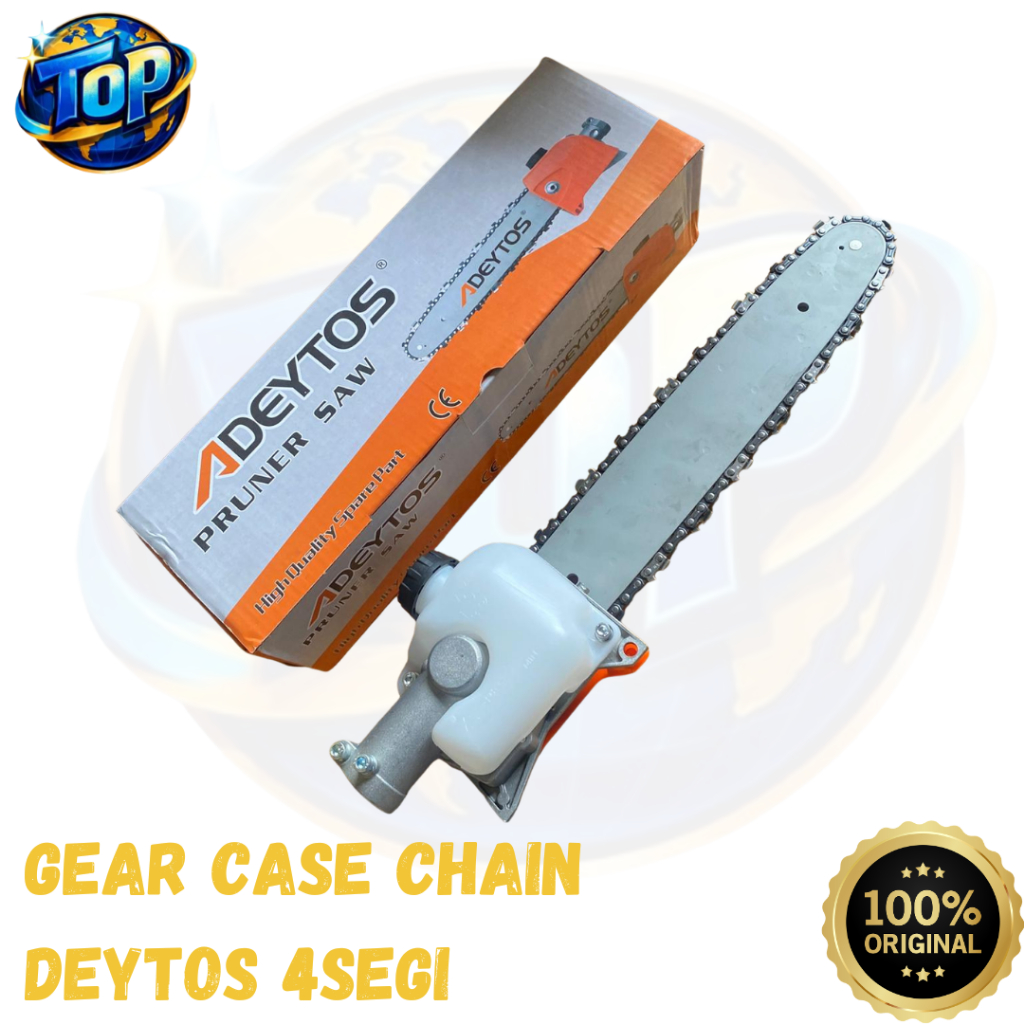 Chainsaw Mini Mesin Potong Kayu As Segi 4 Segi Kotak / Adaptor Chainsaw Mesin Potong Rumput Adeytos 