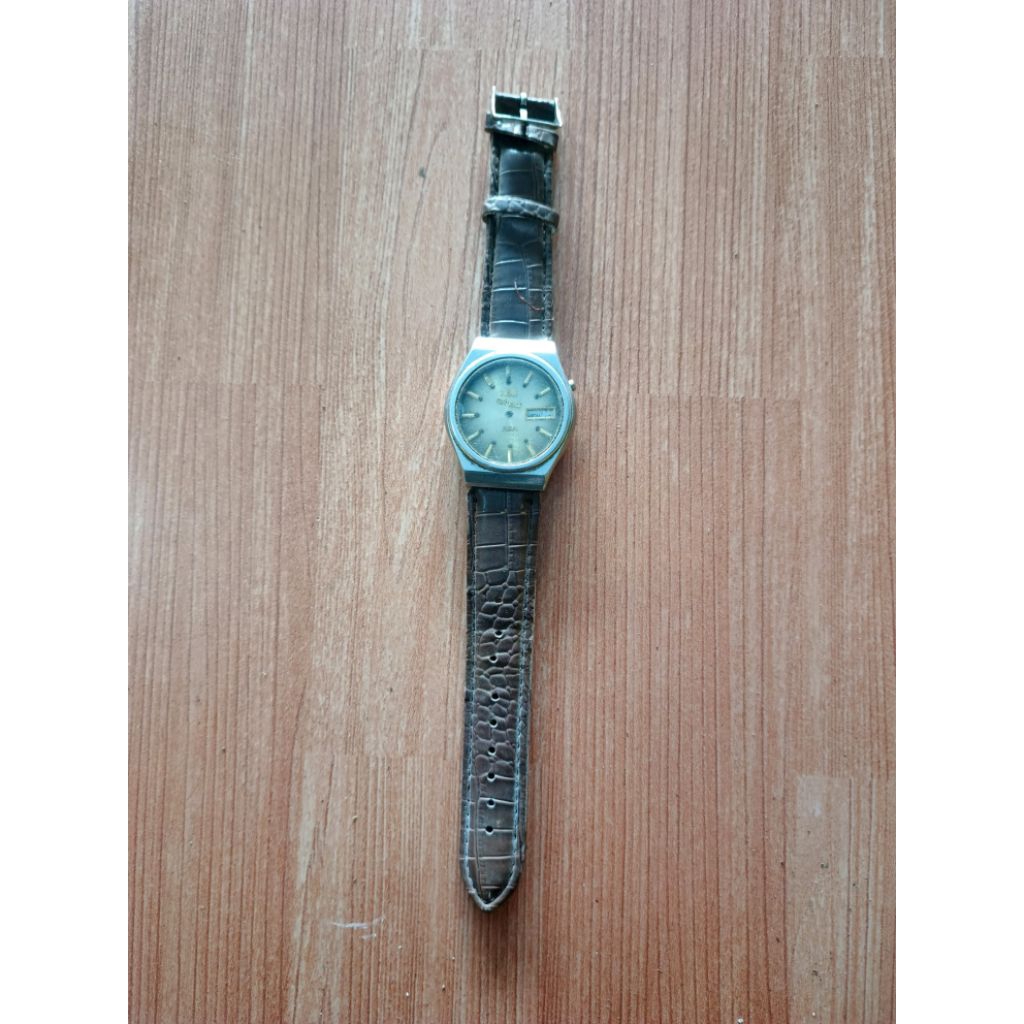jam tangan otomatis mati bahan kanibalan merk orient