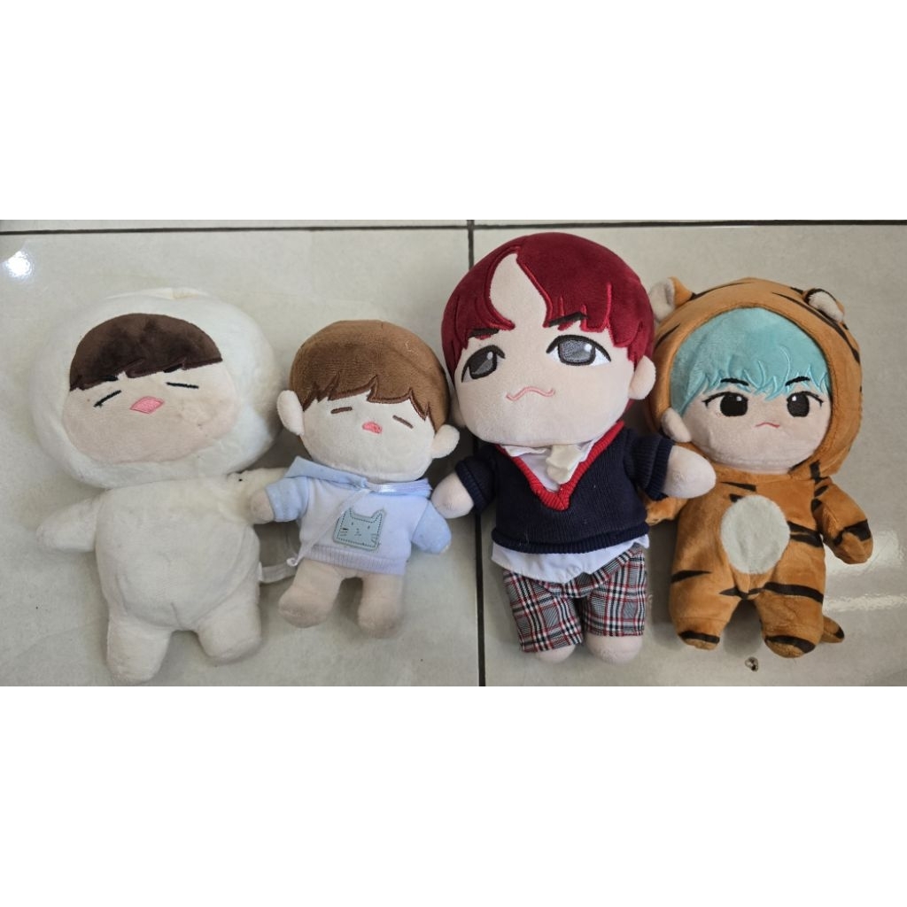 Wanna One Jaehwan, Jihoon dan Woo Jin fansite doll