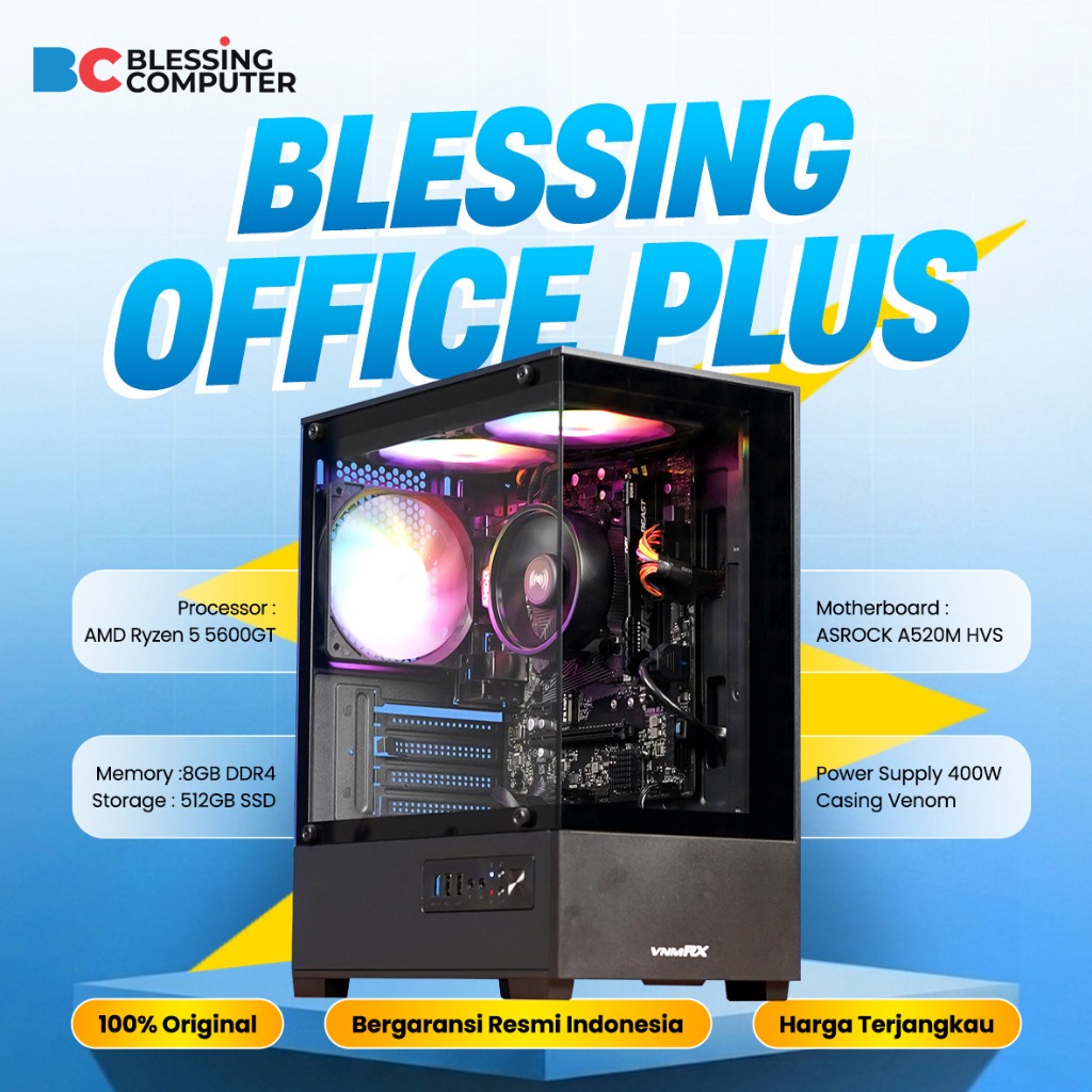 Paket PC Blessing Office Plus RYZEN 5