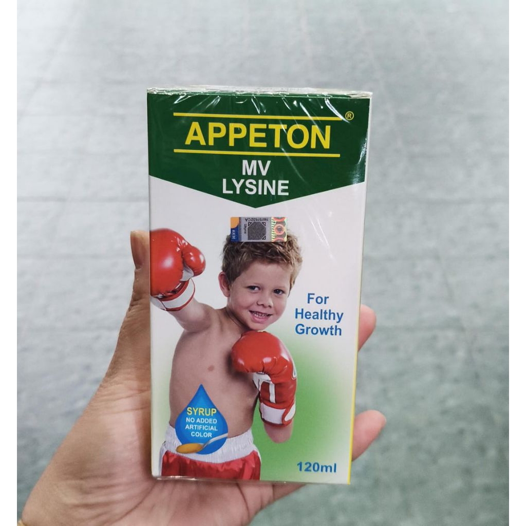 APPETON MV LYSINE DAN MULTIVITAMIN LYSINE ORIGINAL 100%
