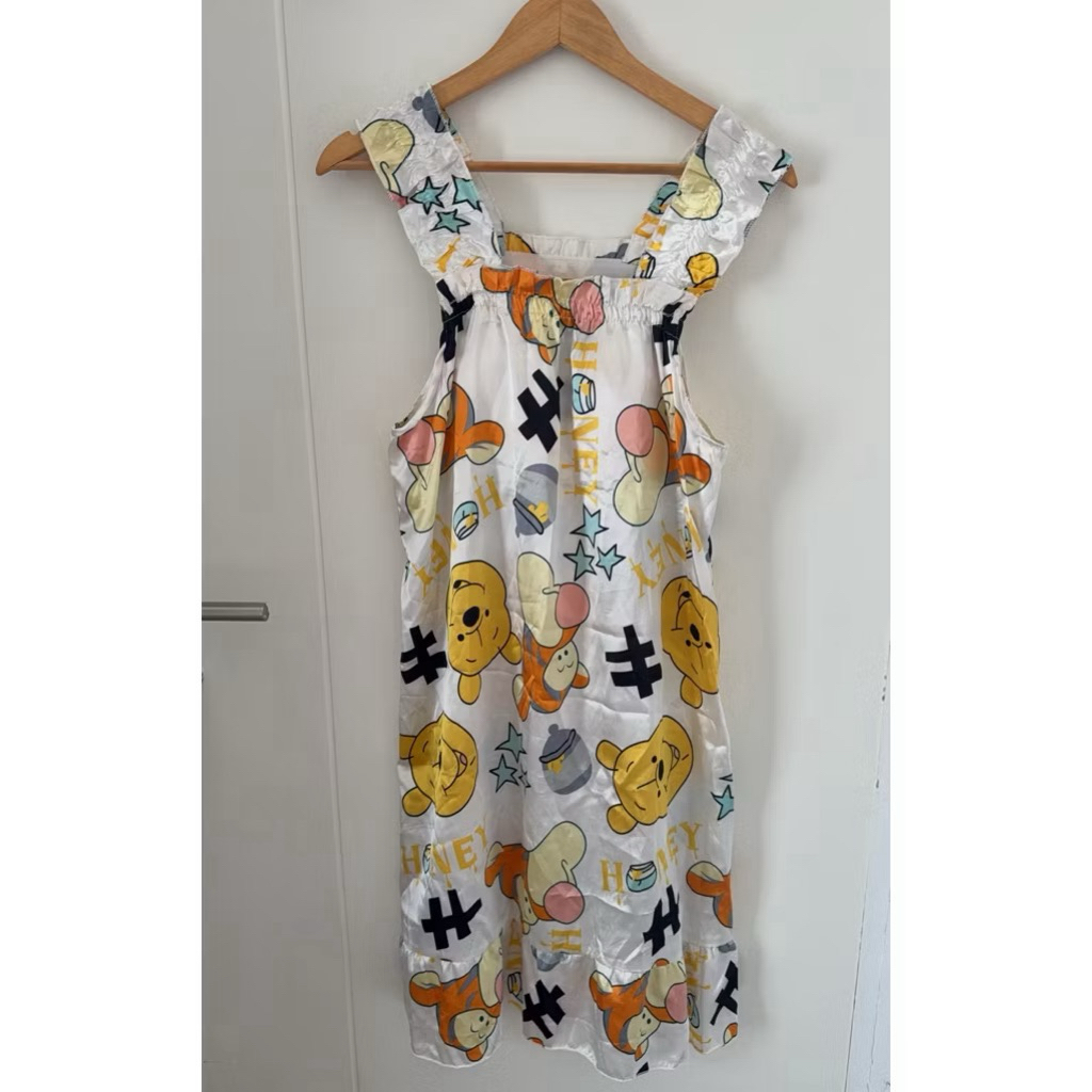 Preloved piyama dress winnie the pooh