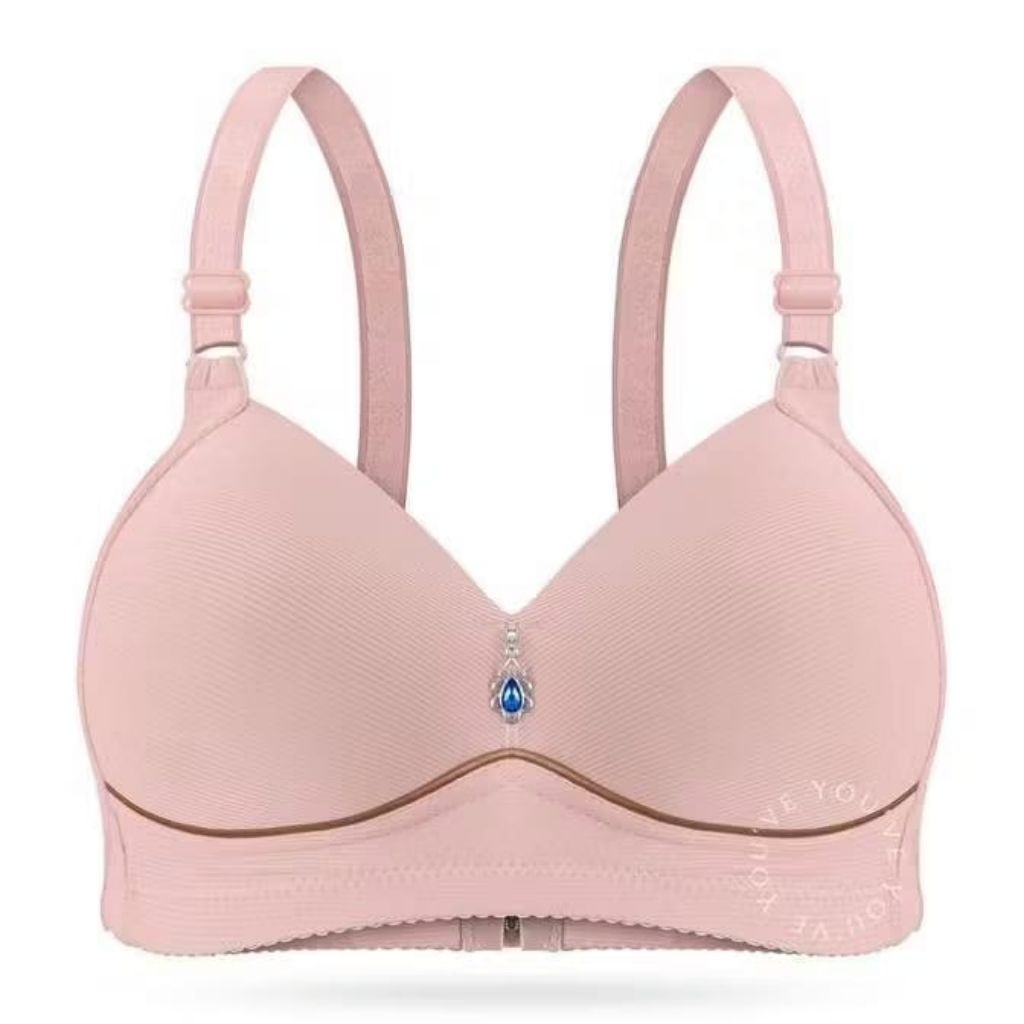 Bh Bra Youhave 100197 Cup Besar C - D ukuran 38-44 kait 3 Tanpa Kawat