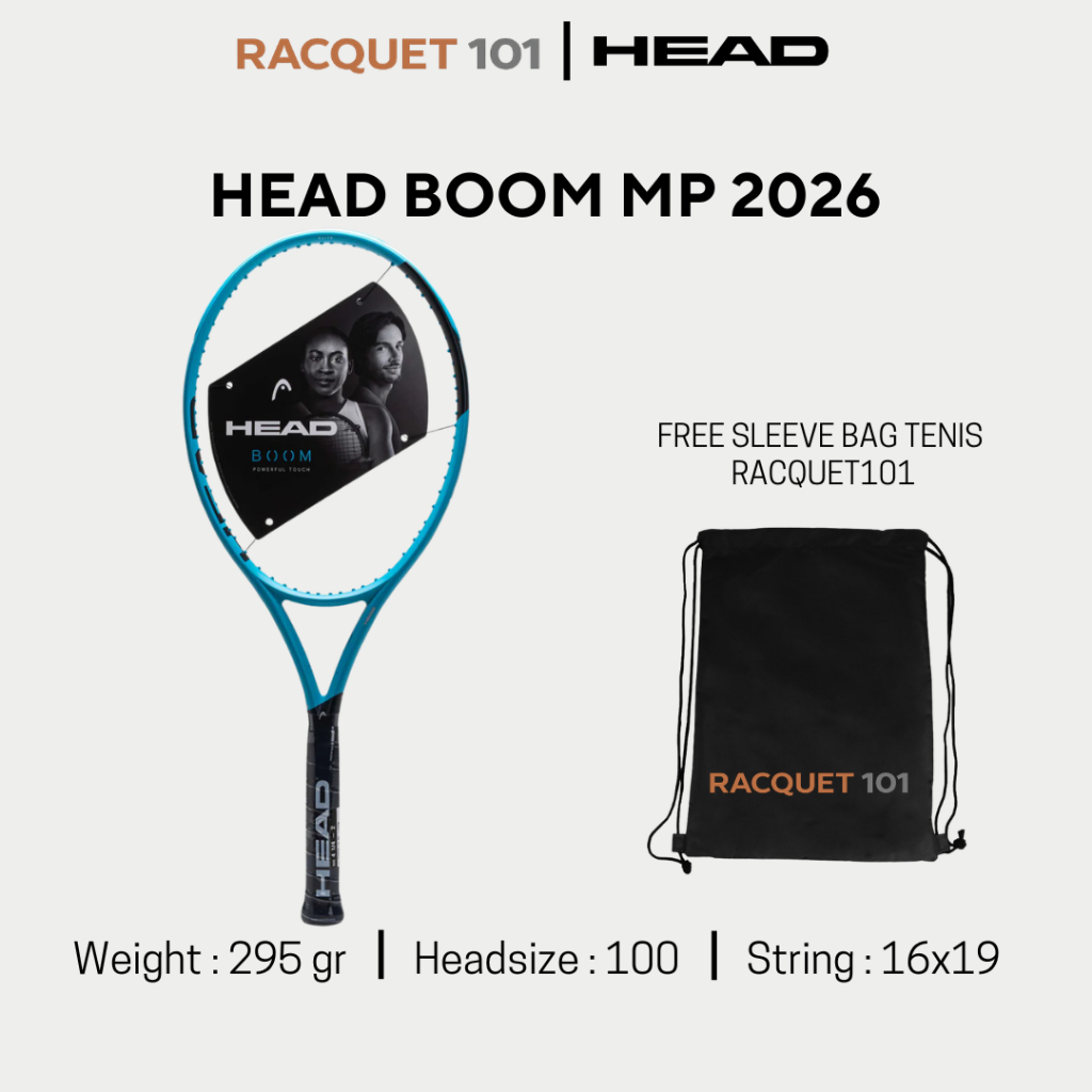 Raket Tennis Head Boom MP 2026 By Racquet101