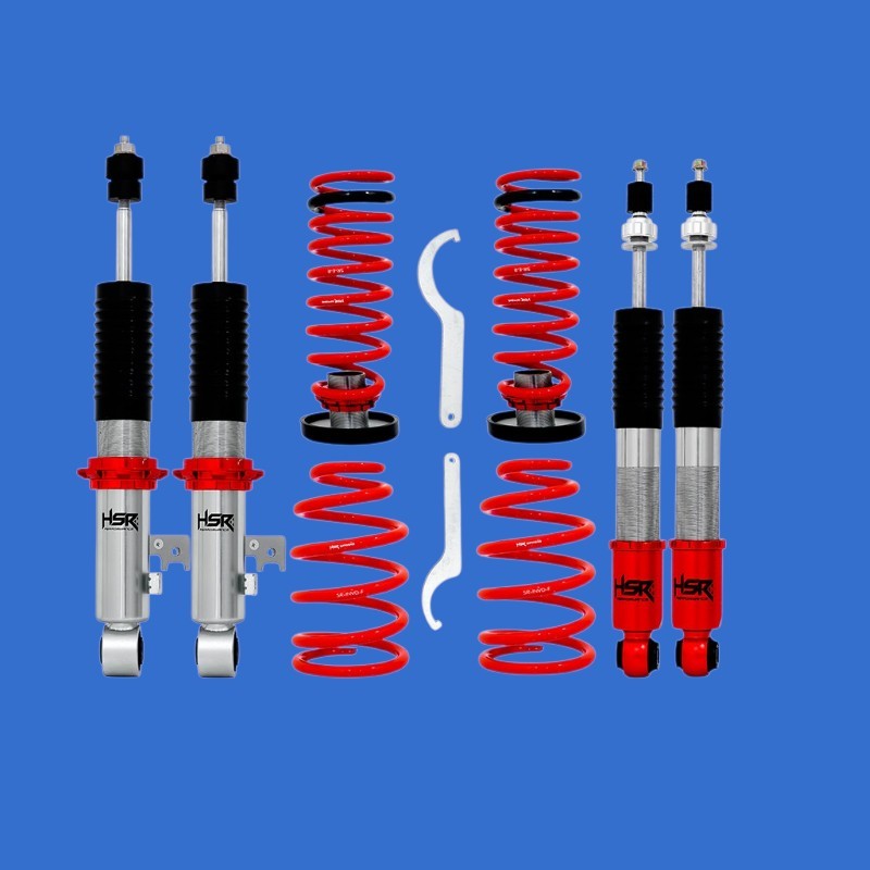 COILOVER HSR RED FRONT REAR TOYOTA INNOVA DIESEL