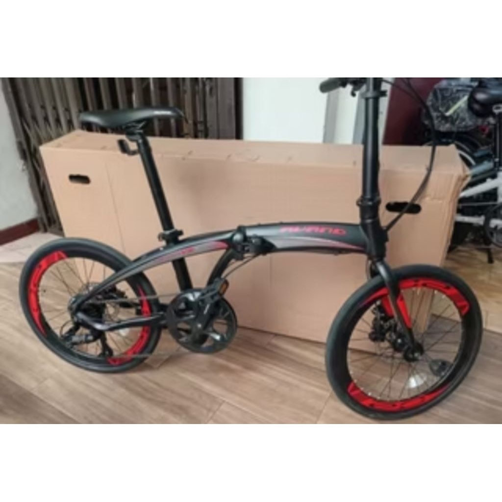 SEPEDA LIPAT 20" AVAND CHESTER VIII UNITED ALLOY HYDRAULIC NEW PROMO