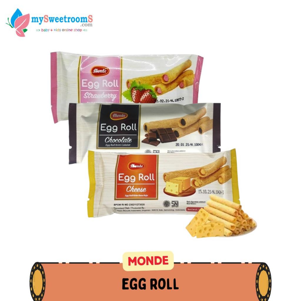 Monde Egg Roll 35 gr - Monde EggRoll 35gr - Monde Egg Roll Stick