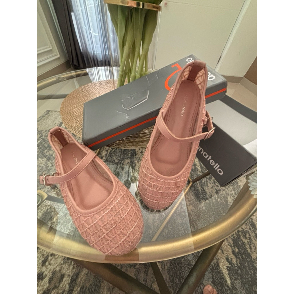 shoes pink anak perempuan Donatello size 30 Preloved