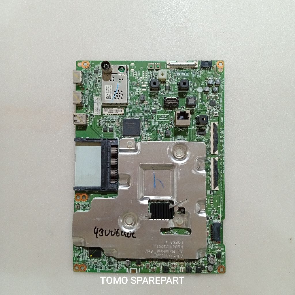MAINBOARD MESIN TV 43 INCH MERK LG TYPE 43UU640C