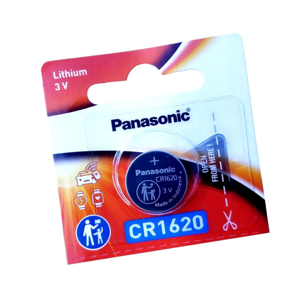 [ORIGINAL] Baterai Panasonic CR1620 Lithium Battery 3 Volt / Batrai Panasonic CR1620 3V / CR 1620