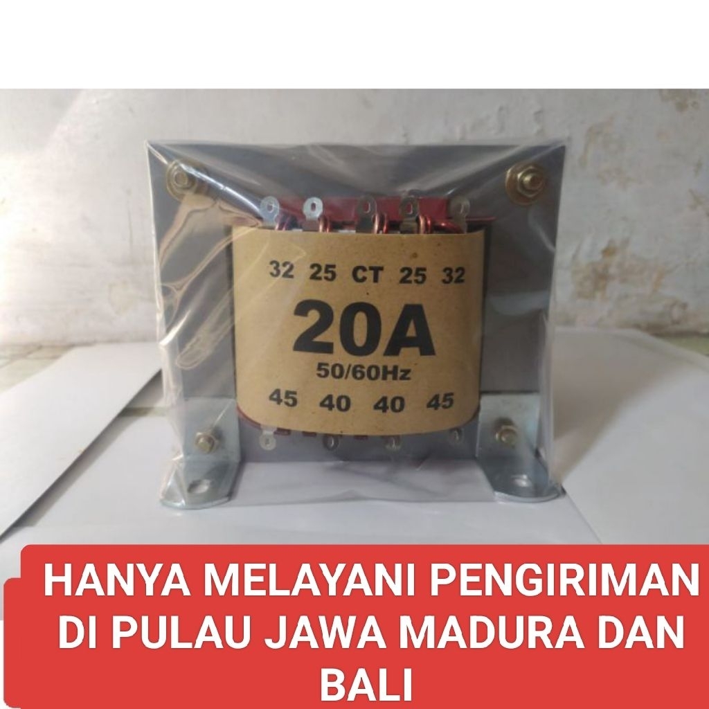 travo 20A ct 45 besar merk Bell tembaga murni