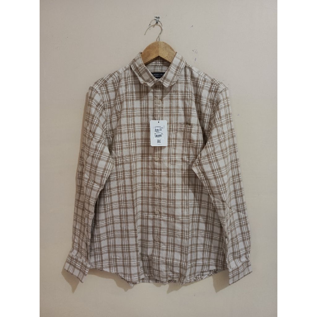 EXECUTIVE KEMEJA PRIA FLANEL REGULAR FIT LENGAN PANJANG ORIGINAL