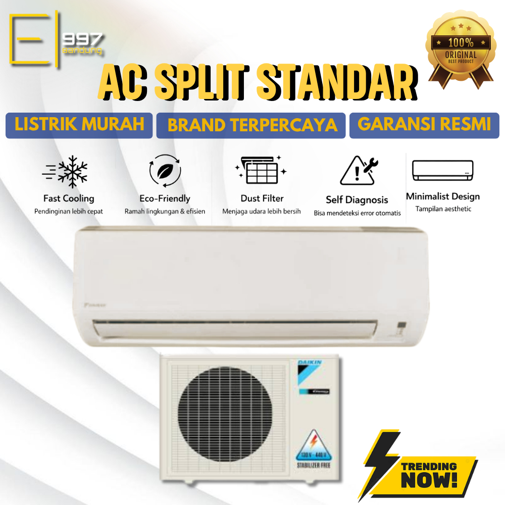 DAIKIN STV 15CXV AC INVERTER 1/2 PK PENDINGIN RUANGAN GARANSI RESMI