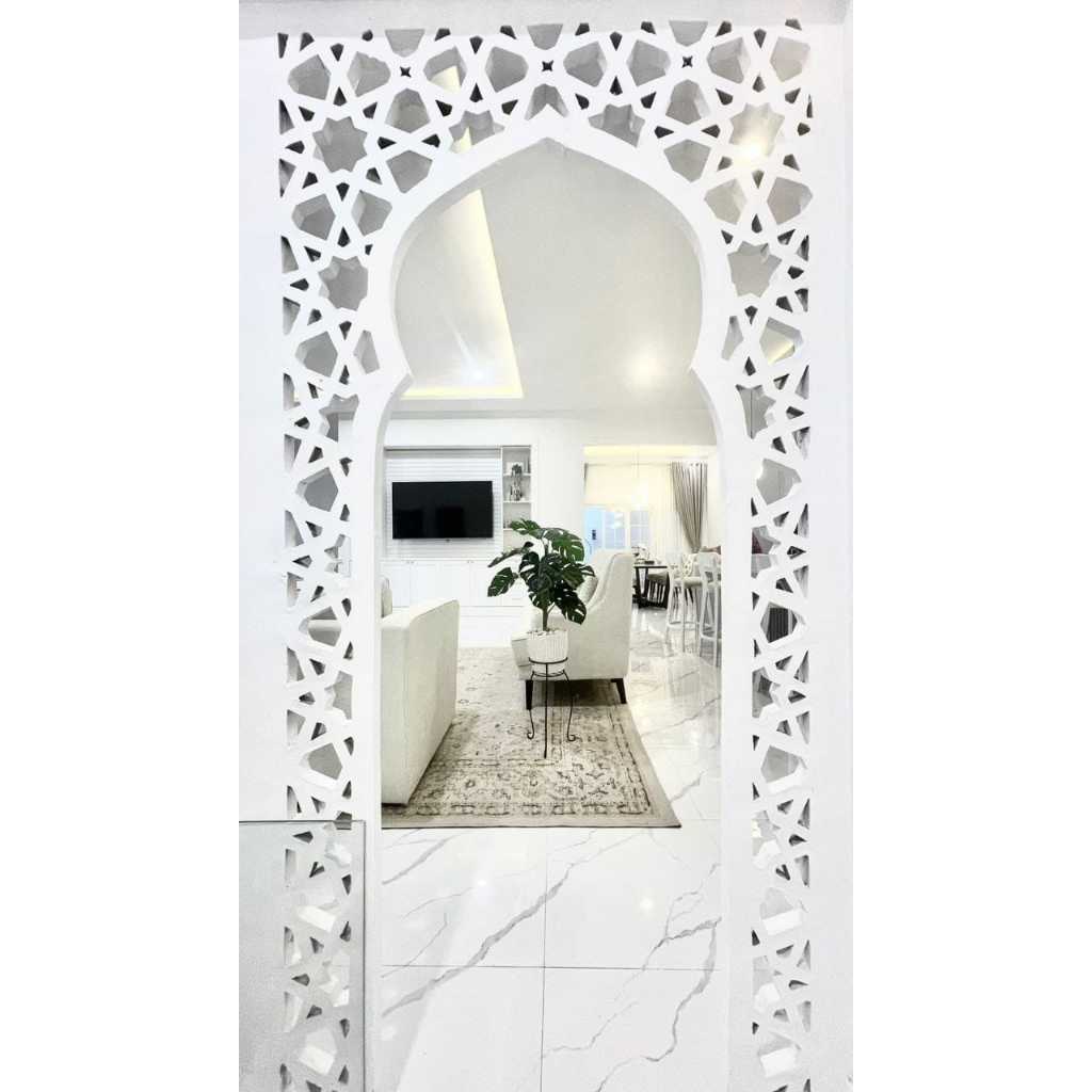 Mihrab Pintu Estetik Plywood 6mm Warna Tersedia
