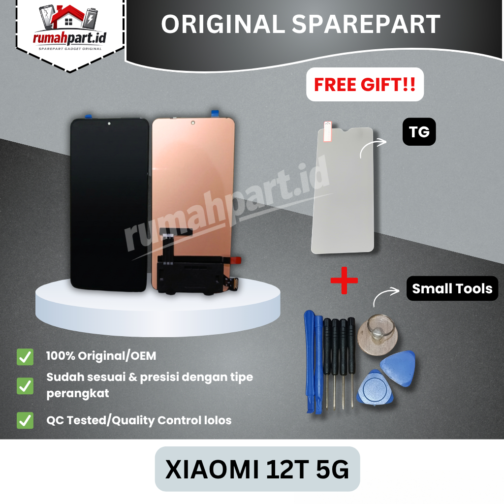 LCD TOUCHSCREEN XIAOMI 12T 5G ORIGINAL