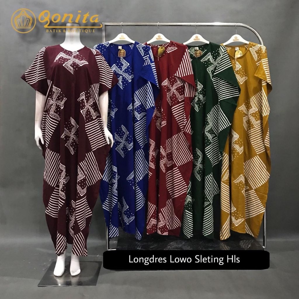 Daster lowo qonita//jumbo ld 140//batik qonita//batik pekalongan ori