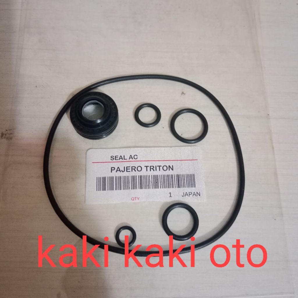 Shaft seal shaft lip seal kompresor AC seal compresor ac lengkap pajero triton