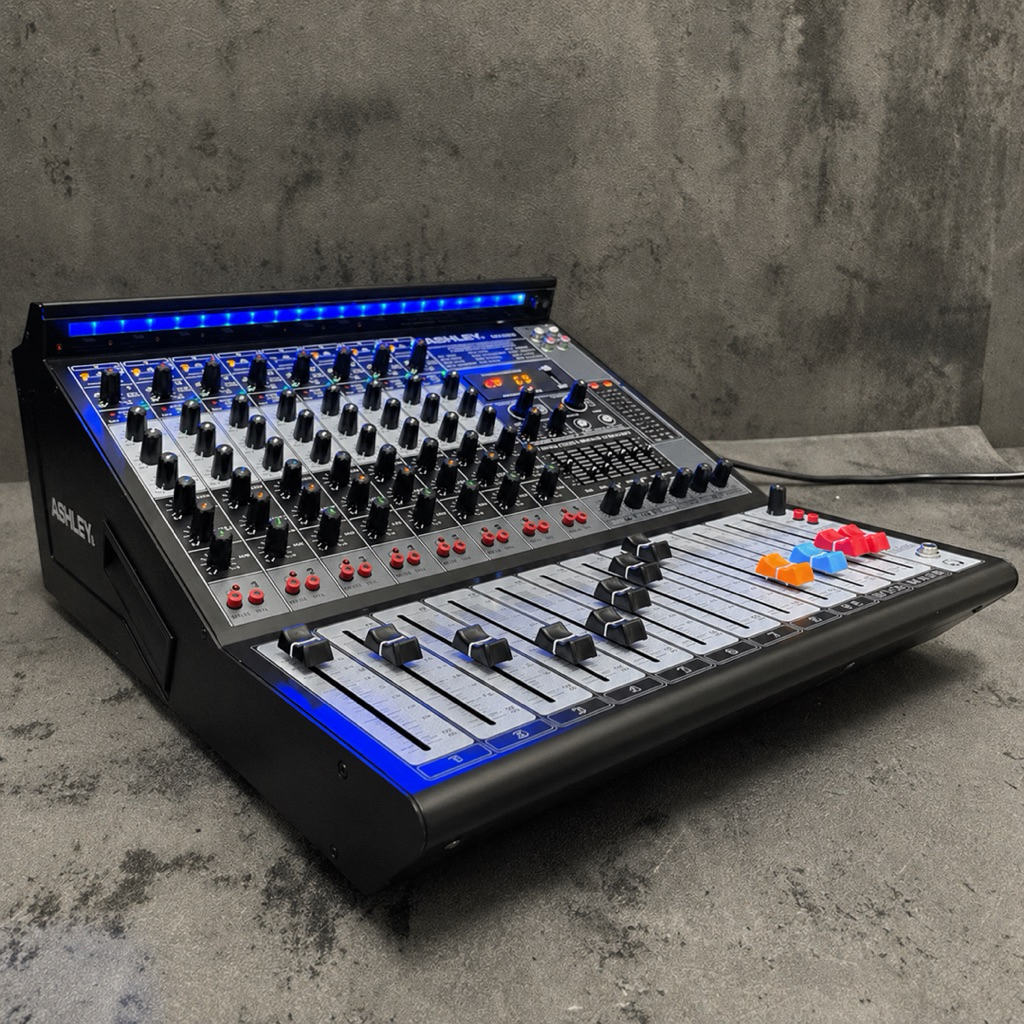 POWER MIXER 8ch ASHLEY NR 10000 /NR1000 ORIGINAL 8 CHANEL TENAGA BESAR