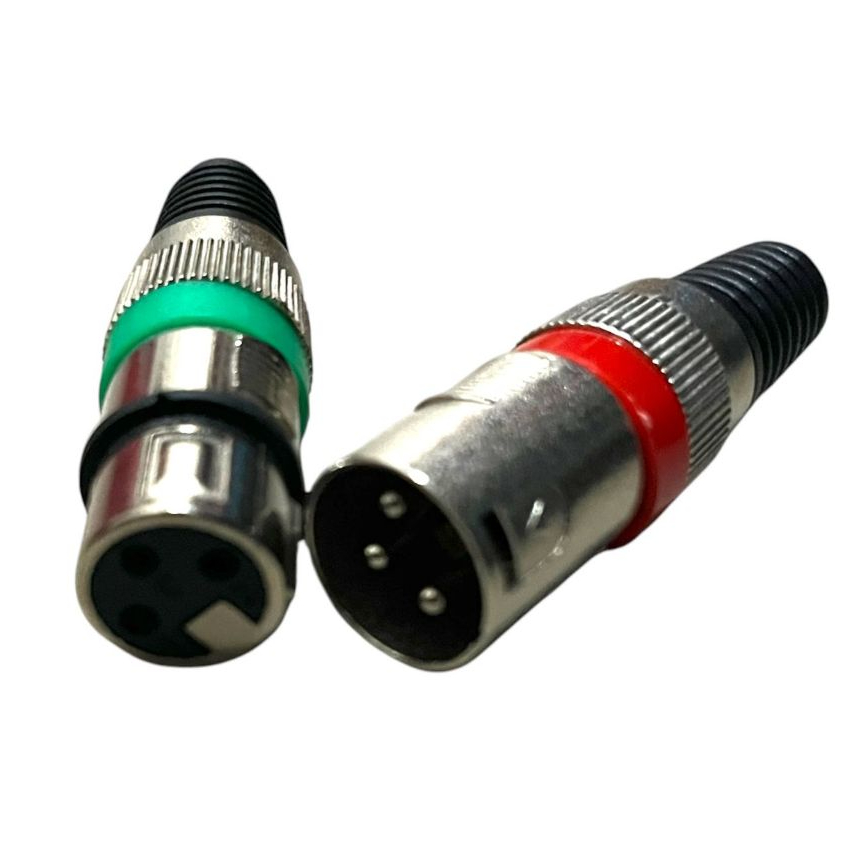 Jek canon canari Male - Female sepasang jack Mic canon UPS