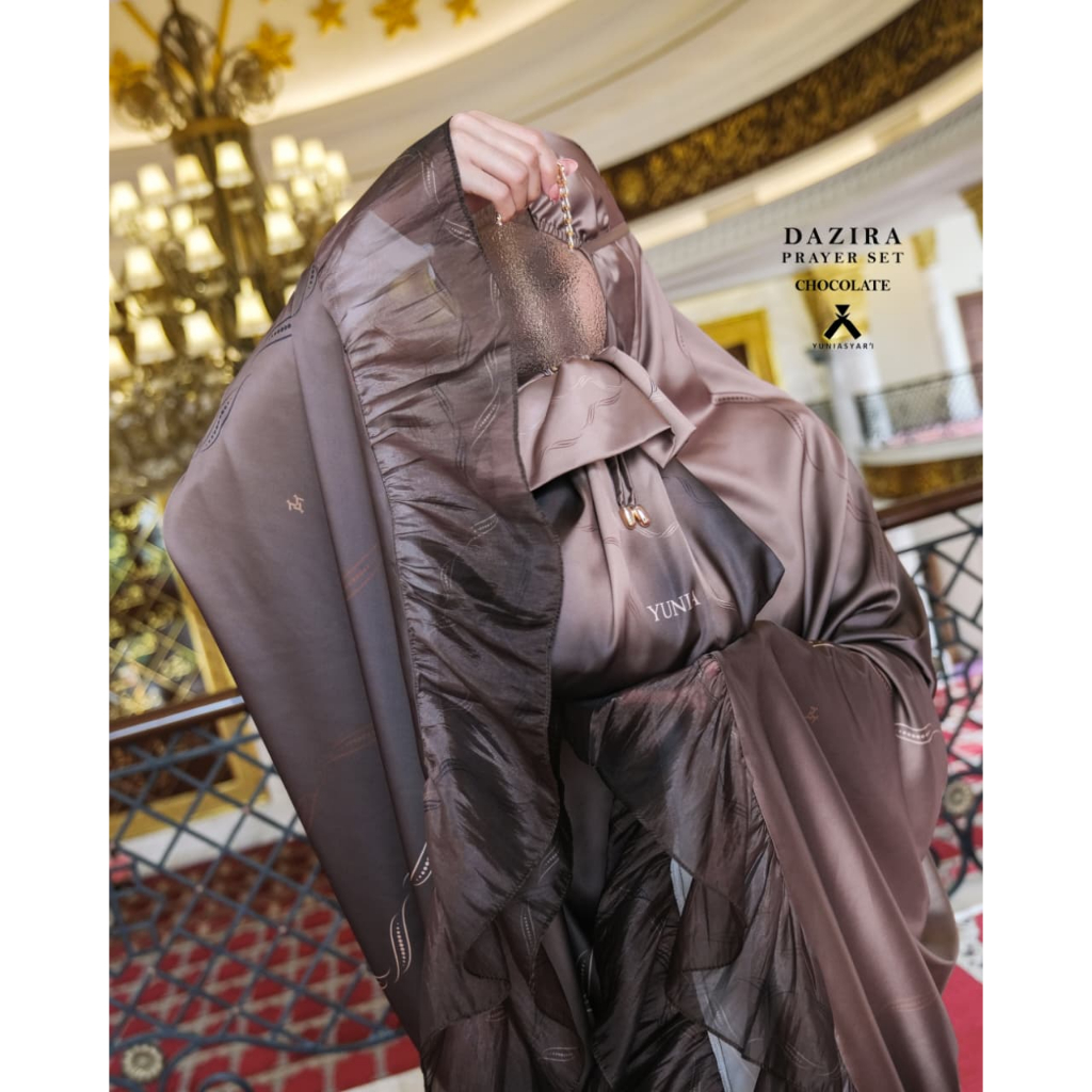 DAZIRA PRAYERSET BY YUNIA SYARI | MUKENA MEWAH | MUKENA LEBARAN