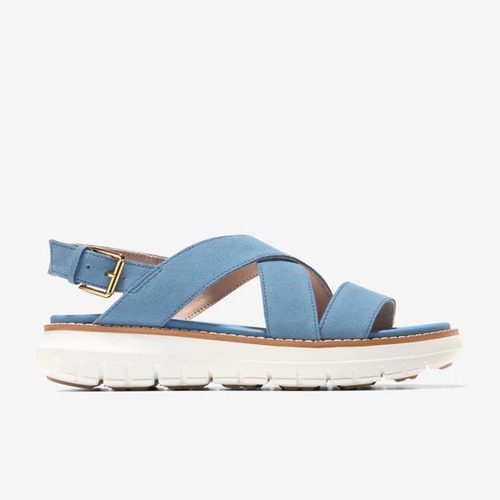 Cole Haan Women Zerogrand Rexanna Sandal - Sepatu Wanita (blue) W36552