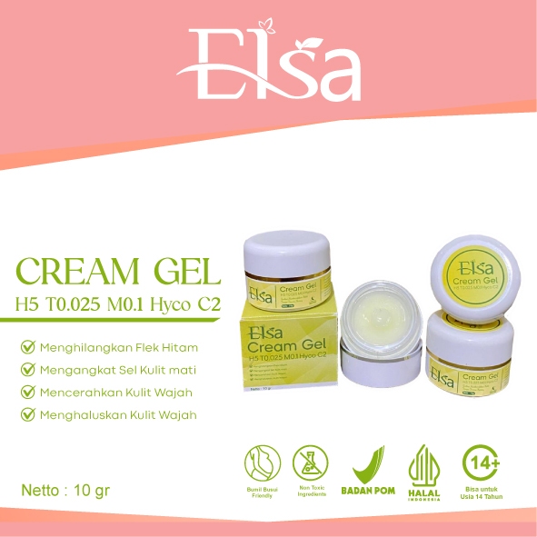 Cream Gel Whitening (H5 - T0.025 - M0.1 - Hyco - C2) - 10gr